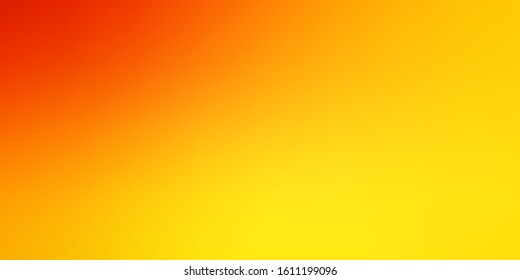 Light Orange vector blurred colorful texture. Abstract illustration with gradient blur design. Best design for your business.