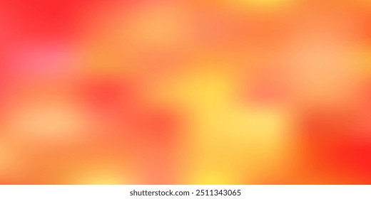 Diseño borroso de Vector naranja claro. Difumina la ilustración colorida en un estilo completamente nuevo. Su diseño para aplicaciones.