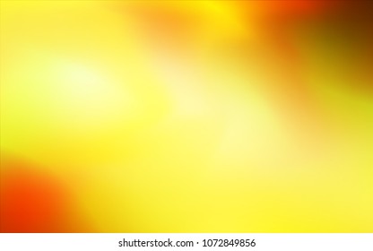 Light Orange vector blurred pattern. A completely new color illustration in a vague style. A completely new template for your business design.
