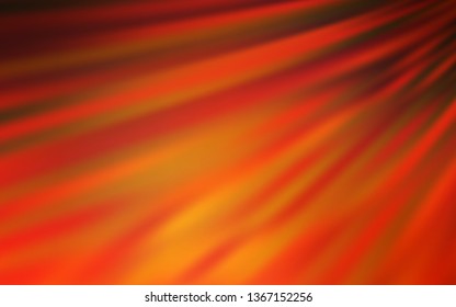 Light Orange vector blurred pattern. Shining colored illustration in smart style. New way of your design.