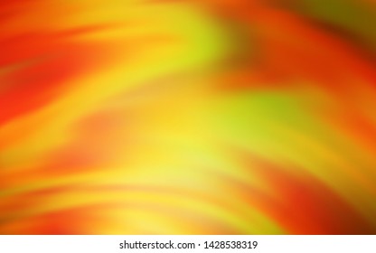 Light Orange vector blurred pattern. Modern abstract illustration with gradient. New way of your design.