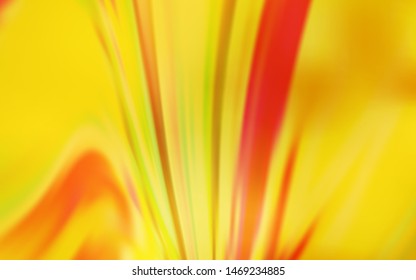 Light Orange vector blurred pattern. Glitter abstract illustration with gradient design. New way of your design.