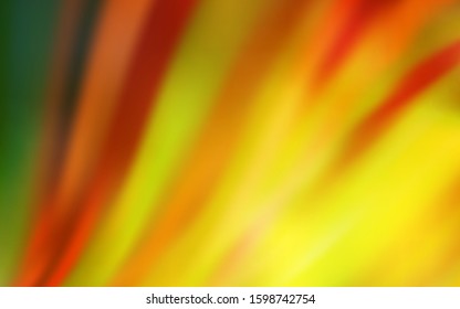 Light Orange vector blurred pattern. Shining colored illustration in smart style. New design for your business.