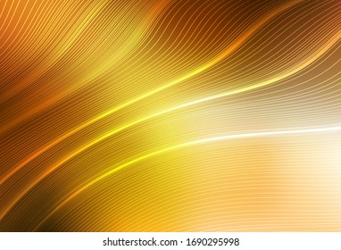 Light Orange vector blurred pattern. Modern abstract illustration with gradient. New style design for your brand book.