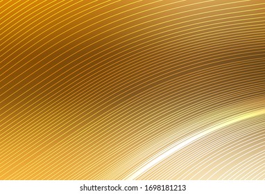 Light Orange vector blurred pattern. Creative illustration in halftone style with gradient. New style design for your brand book.