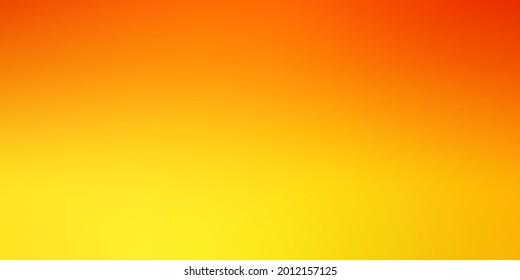 Light Orange vector blurred pattern. Colorful abstract illustration with gradient. Sample for your web designers.