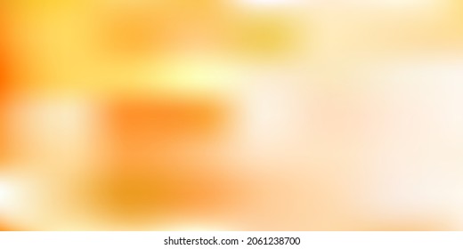 Light orange vector blurred pattern. Blurred abstract gradient illustration in simple style. Sample for your designs.