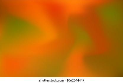 Light Orange vector blurred shine abstract texture. An elegant bright illustration with gradient. The elegant pattern can be used as part of a brand book.