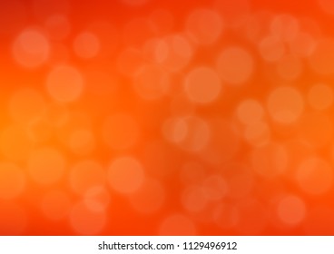 Light Orange vector blurred shine abstract background. A vague abstract illustration with gradient. A completely new template for your design.