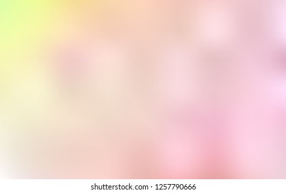 Light Orange vector blurred shine abstract texture. Colorful illustration in abstract style with gradient. The best blurred design for your business.