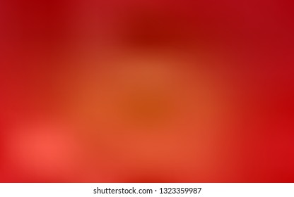 Light Orange vector blurred shine abstract background. Shining colored illustration in smart style. New way of your design.
