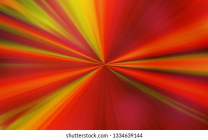 Light Orange vector blurred shine abstract template. Abstract colorful illustration with gradient. Completely new design for your business.