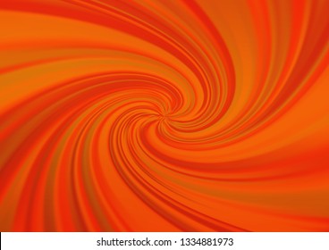 Light Orange vector blurred shine abstract template. A vague abstract illustration with gradient. Brand new style for your business design.