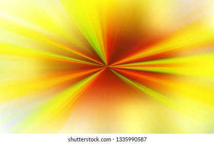 Light Orange vector blurred shine abstract background. A completely new colored illustration in blur style. Completely new design for your business.