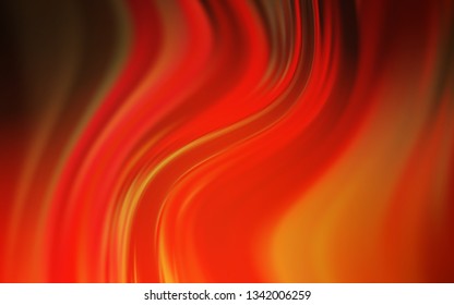 Light Orange vector blurred shine abstract texture. Colorful illustration in abstract style with gradient. New design for your business.