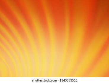 Light Orange vector blurred shine abstract pattern. A vague abstract illustration with gradient. The background for your creative designs.
