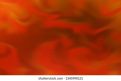Light Orange vector blurred shine abstract background. An elegant bright illustration with gradient. New design for your business.