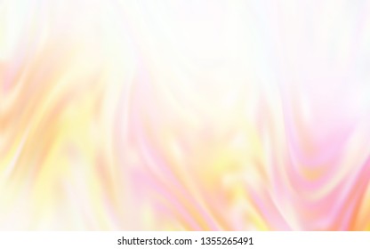 Light Orange vector blurred shine abstract texture. Modern abstract illustration with gradient. New design for your business.