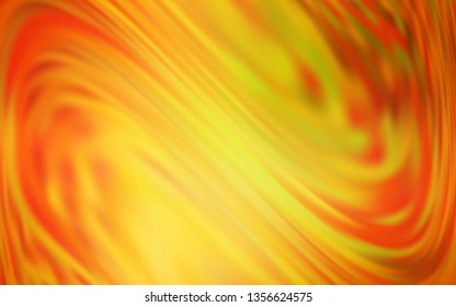 Light Orange vector blurred shine abstract background. Shining colored illustration in smart style. New way of your design.