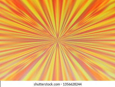 Light Orange vector blurred shine abstract pattern. Colorful illustration in abstract style with gradient. The elegant pattern for brand book.