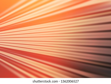 Light Orange vector blurred shine abstract pattern. A completely new color illustration in a bokeh style. Brand new style for your business design.