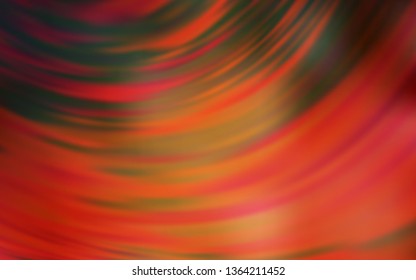 Light Orange vector blurred shine abstract template. An elegant bright illustration with gradient. New style design for your brand book.