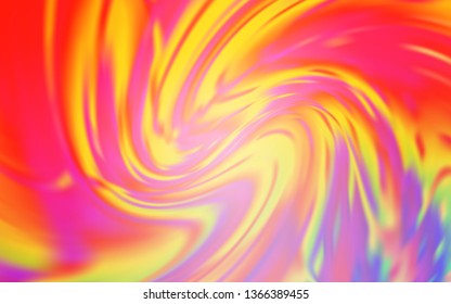 Light Orange vector blurred shine abstract texture. Shining colored illustration in smart style. Elegant background for a brand book.