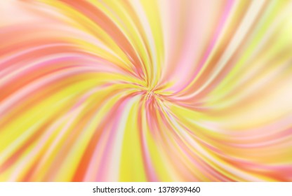 Light Orange vector blurred shine abstract texture. New colored illustration in blur style with gradient. Completely new design for your business.