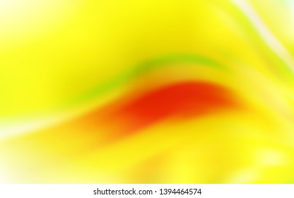 Light Orange vector blurred shine abstract template. Abstract colorful illustration with gradient. New style design for your brand book.