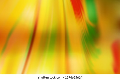Light Orange vector blurred shine abstract background. Modern abstract illustration with gradient. The best blurred design for your business.