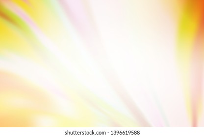 Light Orange vector blurred shine abstract texture. New colored illustration in blur style with gradient. The best blurred design for your business.