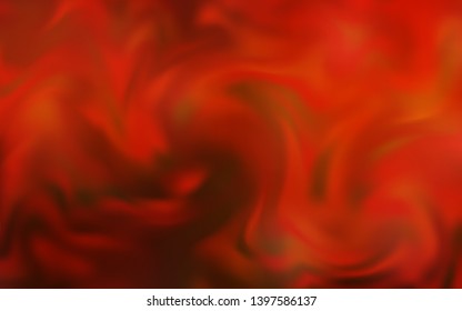 Light Orange vector blurred shine abstract template. New colored illustration in blur style with gradient. Elegant background for a brand book.