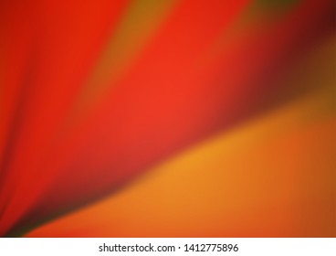 Light Orange vector blurred shine abstract pattern. Creative illustration in halftone style with gradient. The best blurred design for your business.