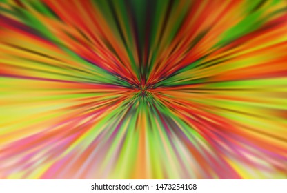 Light Orange vector blurred shine abstract template. New colored illustration in blur style with gradient. New style for your business design.