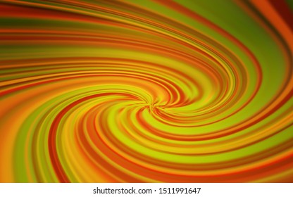 Light Orange vector blurred shine abstract texture. Abstract colorful illustration with gradient. Smart design for your work.