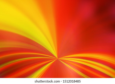 Light Orange vector blurred shine abstract background. Modern abstract illustration with gradient. New style for your business design.