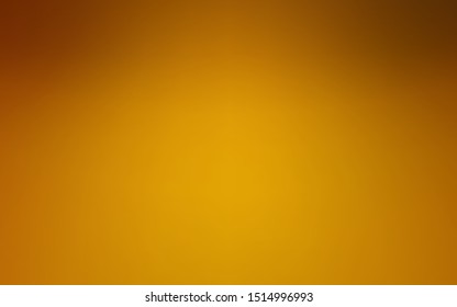 Light Orange vector blurred shine abstract background. A completely new colored illustration in blur style. New style for your business design.
