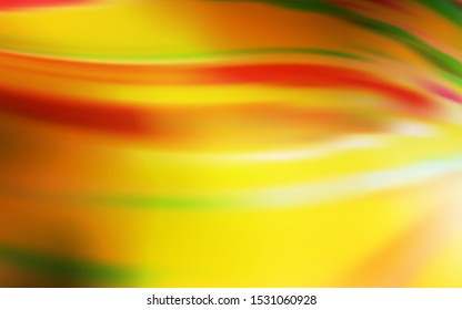 Light Orange vector blurred shine abstract texture. An elegant bright illustration with gradient. Background for a cell phone.
