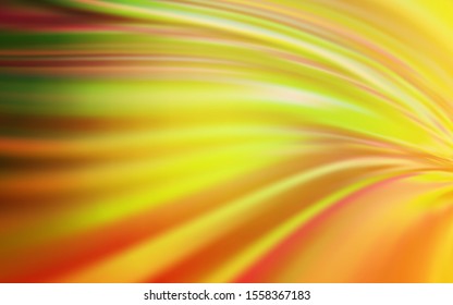 Light Orange vector blurred shine abstract texture. Colorful illustration in abstract style with gradient. The best blurred design for your business.