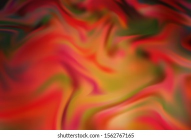 Light Orange vector blurred shine abstract template. Creative illustration in halftone style with gradient. New style for your business design.