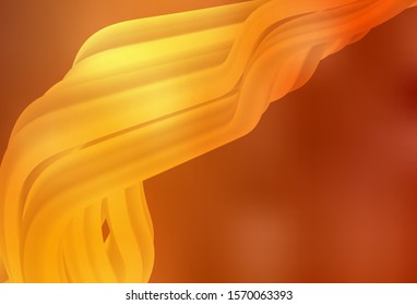 Light Orange vector blurred shine abstract background. Shining colorful illustration in smart style. New way of your design.