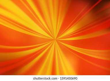 Light Orange vector blurred shine abstract texture. A completely new colored illustration in blur style. The best blurred design for your business.