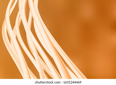 Light Orange vector blurred shine abstract template. Abstract colorful illustration with gradient. Smart design for your work.
