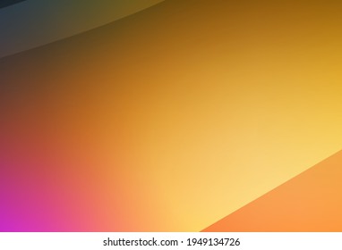 Light Orange vector blurred shine abstract texture. Shining colorful illustration in smart style. Blurred design for your web site.