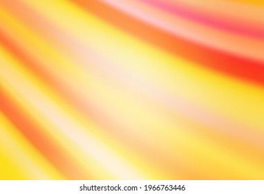 Vector de naranja claro borroso brillo fondo abstracto. Ilustración colorida abstracta con gradiente. Fondo para los diseños.