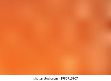 Vector de naranja claro borroso brillo textura abstracta. Nueva ilustración coloreada en estilo borroso con gradiente. Nuevo diseño de estilo para tu libro de marca.