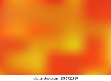 Light Orange vector blurred shine abstract background. Colorful illustration in abstract style with gradient. Design for your web site.