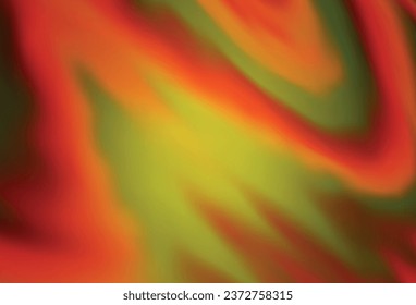 Light Orange vector blurred shine abstract template. A completely new colored illustration in blur style. Background for a cell phone.
