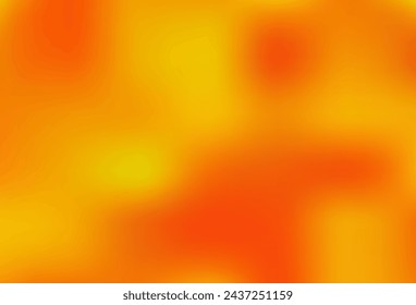 Light Orange vector blurred shine abstract pattern. Glitter abstract illustration with an elegant design. Sample for your creative designs.