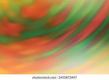Light Orange vector blurred shine abstract texture. Modern abstract illustration with gradient. Elegant background for a brand book.